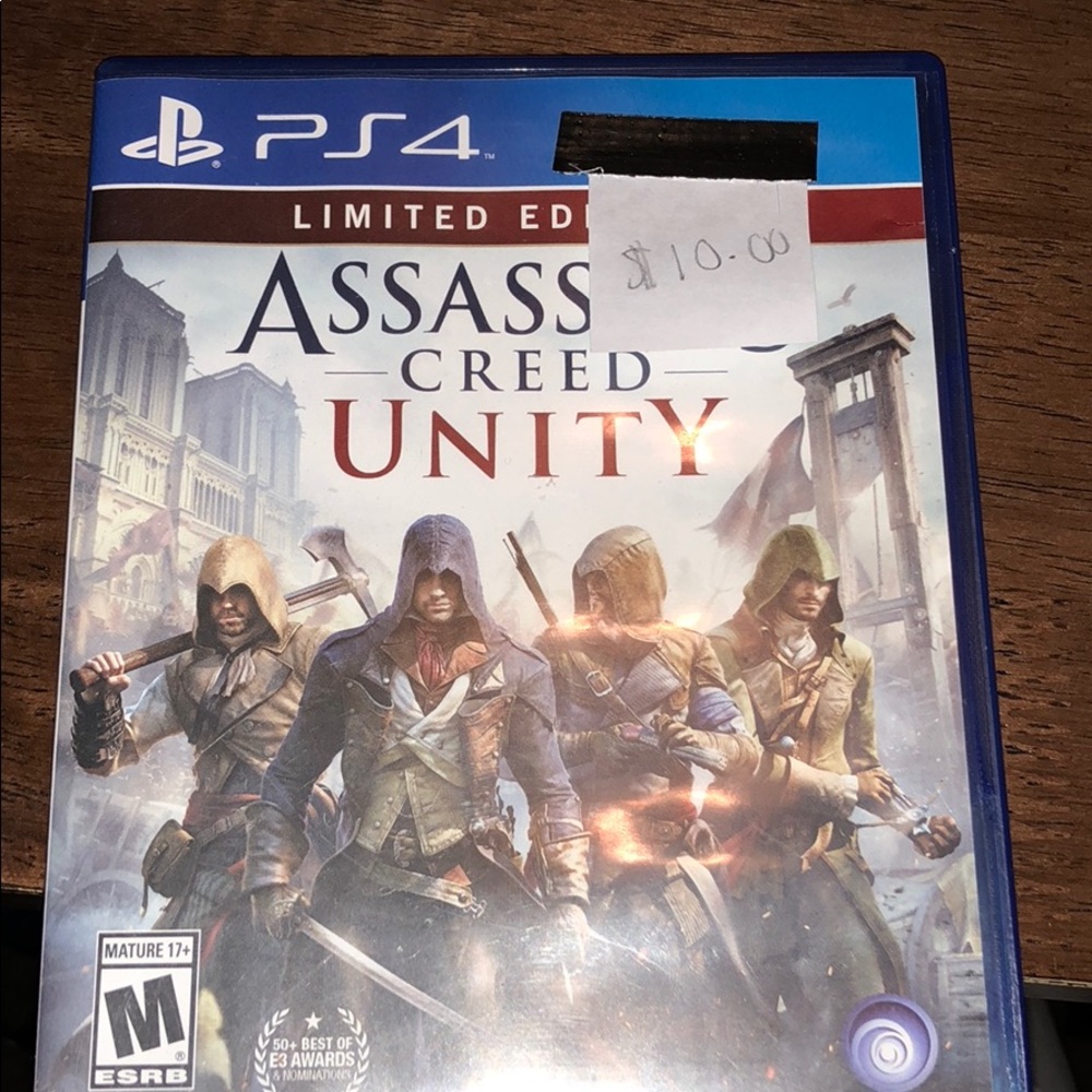 ASSASSIN’S CREED UNITY PS4 game